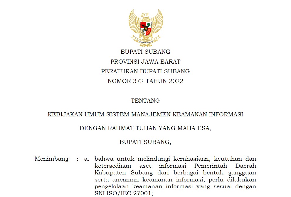 Kebijakan
